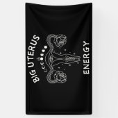 Big Uterus Energy Feminist Spandoek (Verticaal)
