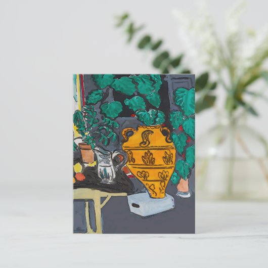 Big Vase Briefkaart (Staand voorkant)