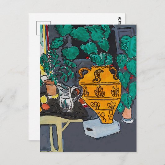 Big Vase Briefkaart (Voorkant / Achterkant)