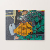 Big Vase of Flowers Legpuzzel (Horizontaal)