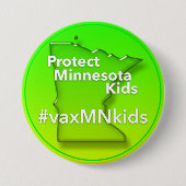 Big #vaxMNkids Button (Voorkant)