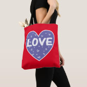 Big Veri Peri Love Heart Tote Bag (Dichtbij)