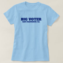 Big Voter™ T-shirt (personaliseer het!)