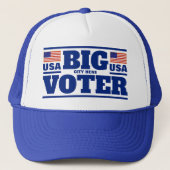 Big Voter™ Trucker Hat (Pas het aan!) Trucker Pet (Voorkant)