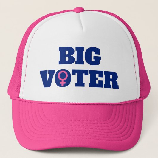 Big Voter™ Trucker Hoed Pet (Voorkant)