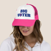 Big Voter™ Trucker Hoed Trucker Pet (In situ)