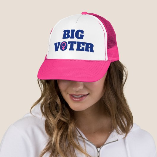 Big Voter™ Trucker Hoed Trucker Pet (In situ)