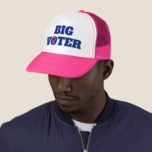 Big Voter™ Trucker Hoed Trucker Pet (In situ)