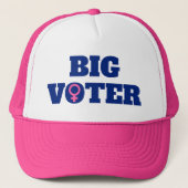 Big Voter™ Trucker Hoed Trucker Pet (Voorkant)
