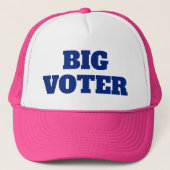 Big Voter™ Trucker Hoed Trucker Pet (Voorkant)
