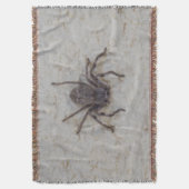 Big Vrouw Huntsman Spider Deken (Voorkant Verticaal)
