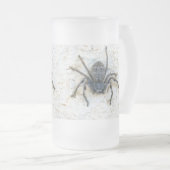 Big Vrouw Huntsman Spider Matglas Bierpul (Voorkant rechts)