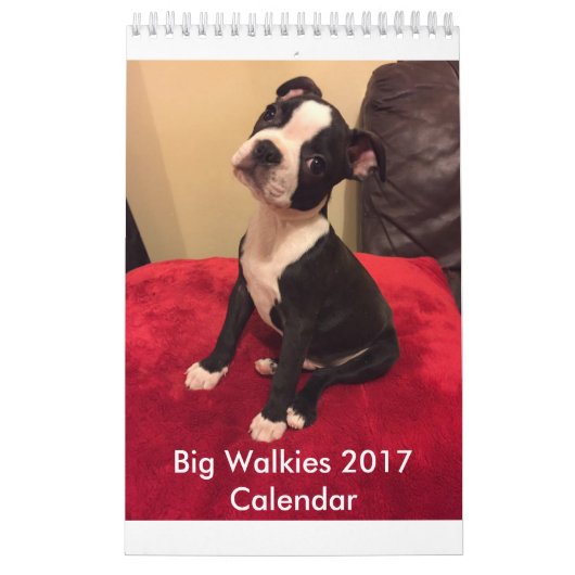 Big Walkies Calendar 2017 Kalender (Hoes)