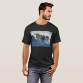 Big Wave bij de Mavericks Surfred Competition T-shirt (Voorkant volledig)