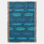 Big Wave Hawaiian Surfboards Deken (Voorkant Verticaal)