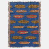 Big Wave Hawaiian Surfboards Deken (Voorkant Verticaal)