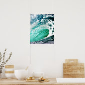 Big Wave houdt op Rolling Poster (Keuken)