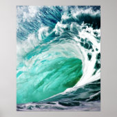Big Wave houdt op Rolling Poster (Voorkant)