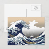 Big Wave Japans Art Briefkaart (Voorkant / Achterkant)