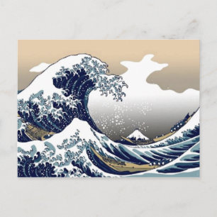 Big Wave Japans Art Briefkaart