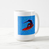 Big Wave Surfer ©2008 Warren Slater/Oscarzulu Koffiemok (Voorkant rechts)