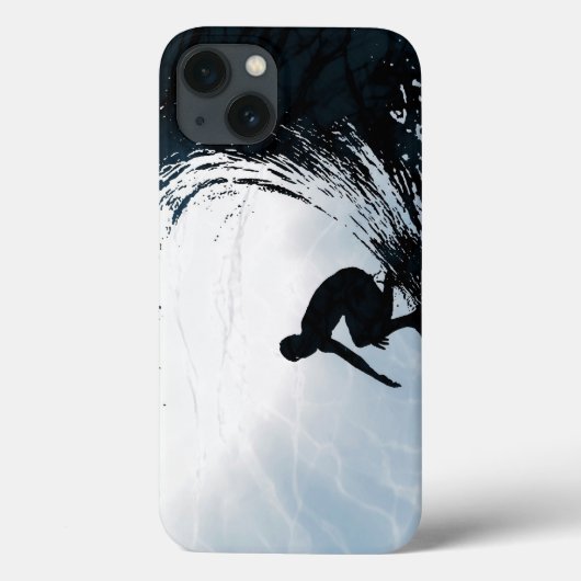 Big Wave Surfer Case-Mate iPhone Case (Achterkant)