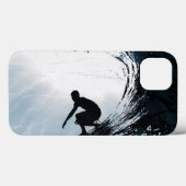 Big Wave Surfer Case-Mate iPhone Case (Achterkant (horizontaal))