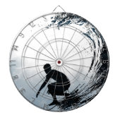 Big Wave Surfer Dartbord (Voorkant)