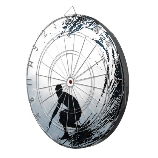 Big Wave Surfer Dartbord (Voorkant Rechts)