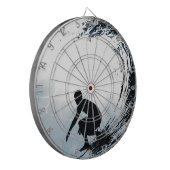Big Wave Surfer Dartbord (Voorkant Links)