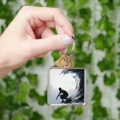 Big Wave Surfer Sleutelhanger (Hand)