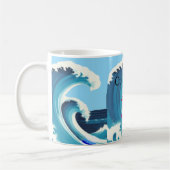 Big Wave Surfer Thunder_Cove Koffiemok (Links)
