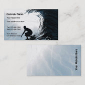 Big Wave Surfer Visitekaartje (Voorkant / Achterkant)