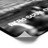 Big Wave Surfing door Poster (Hoek)