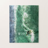 Big Wave Surfing Legpuzzel (Verticaal)