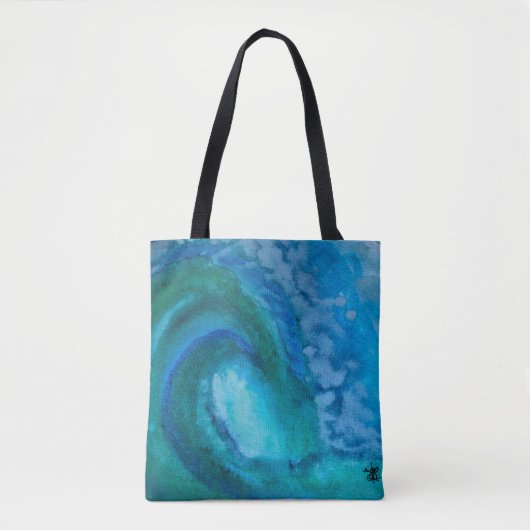 Big Wave Tote Bag (Voorkant)