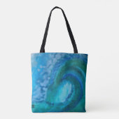 Big Wave Tote Bag (Achterkant)