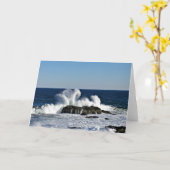 Big Wave-Wenskaart, bijbelprijsopgave Kaart (Gele Bloem)