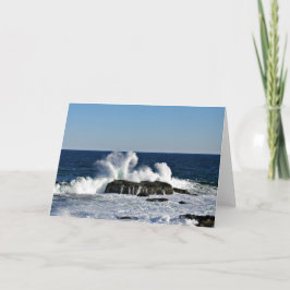 Big Wave-Wenskaart, bijbelprijsopgave Kaart