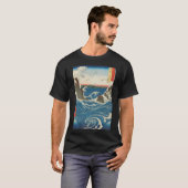 Big Waves en Whirlpools Japanse Art3033png3033 T-shirt (Voorkant volledig)
