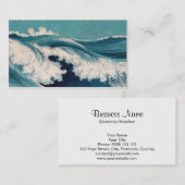 Big Waves - Uehara Konen Visitekaartje (Voorkant / Achterkant)