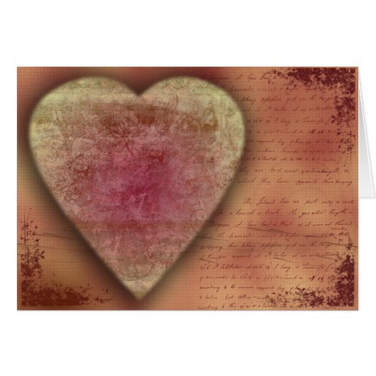 Big Wedding (of Valentijn) Heart (Voorkant Horizontaal)