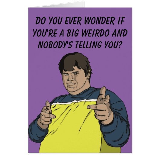 Big Weirdo All Occasion (Voorkant)