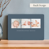 Big Welkom | Aankondiging van de foto ter geboorte