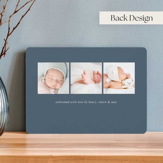 Big Welkom | Aankondiging van de foto ter geboorte