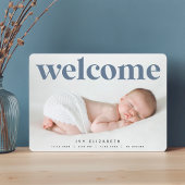 Big Welkom | Aankondiging van de foto ter geboorte