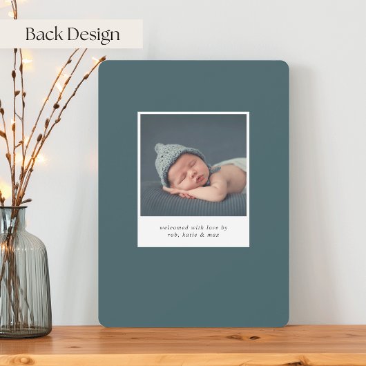 Big Welkom | Aankondiging van de foto ter geboorte