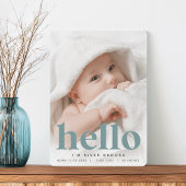 Big Welkom | Aankondiging van de foto ter geboorte