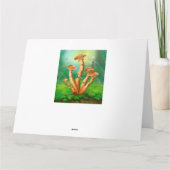 BIG Wenskaart Fantasy paddenstoel Kaart (Achterkant)