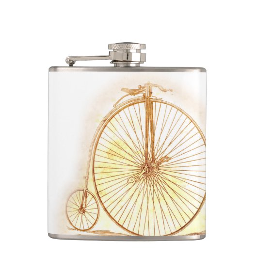 Big Wheel Bicycle Fles Heupfles (Voorkant)